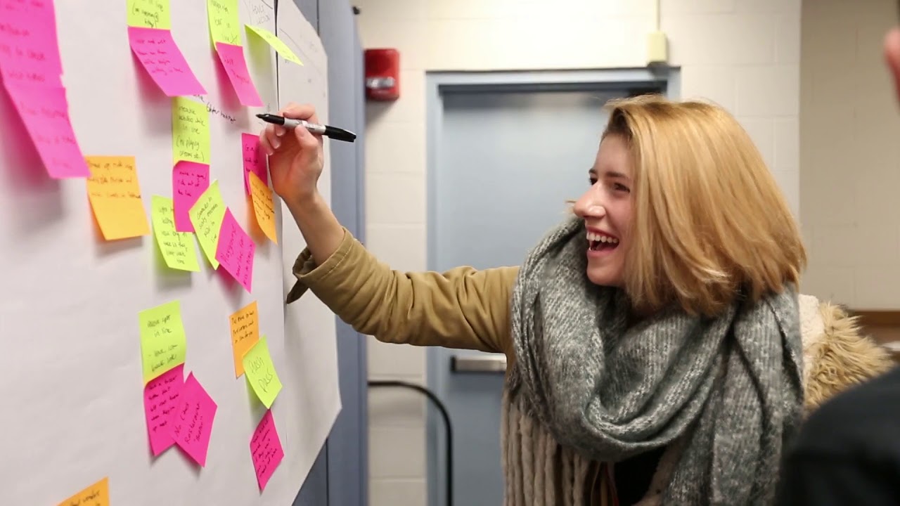 Diagramma del Loop del Design Thinking: osservazione, riflessione, realizzazione