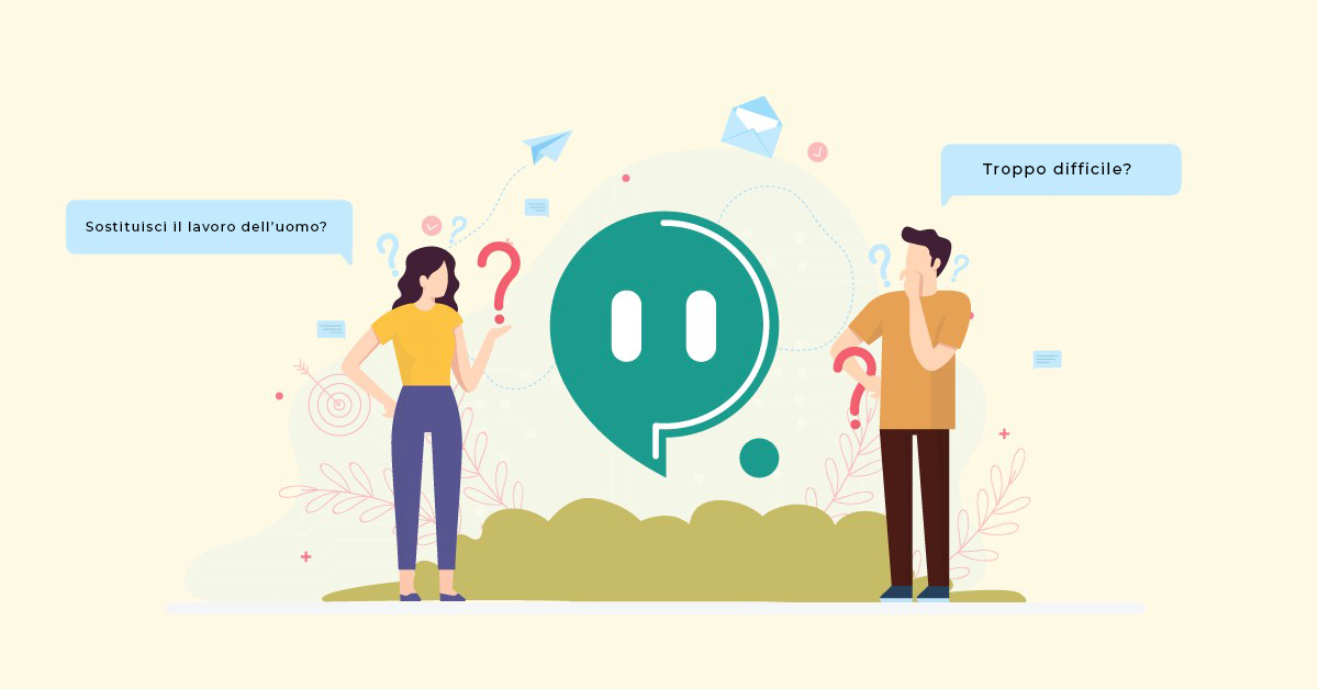 Immagine di copertina dell'articolo “3 falsi miti sulle chatbot”